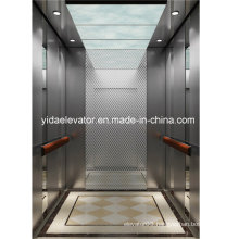 Passenger Lift with Brushed Stainless Steel
